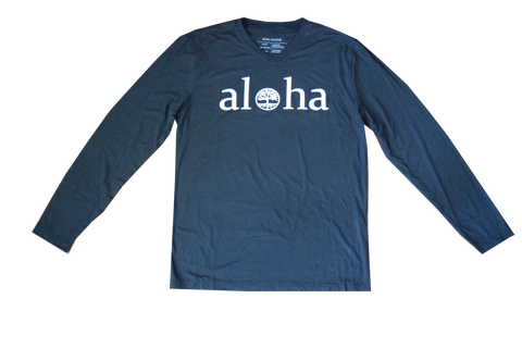 Bamboo Longsleeve Aloha T-shirt - Aloha Essentials