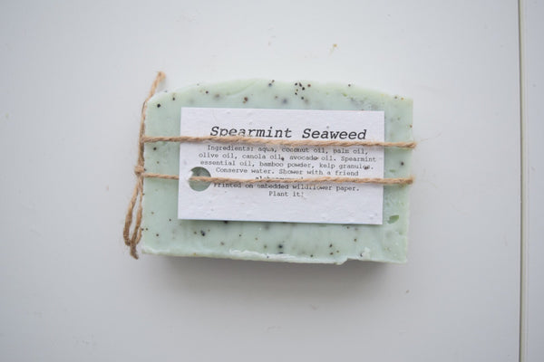 Seaweed Mint Bamboo Soap