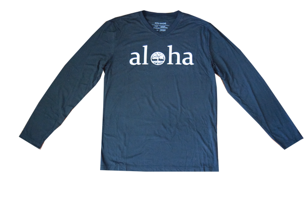 Bamboo Longsleeve Aloha T-shirt - Aloha Essentials